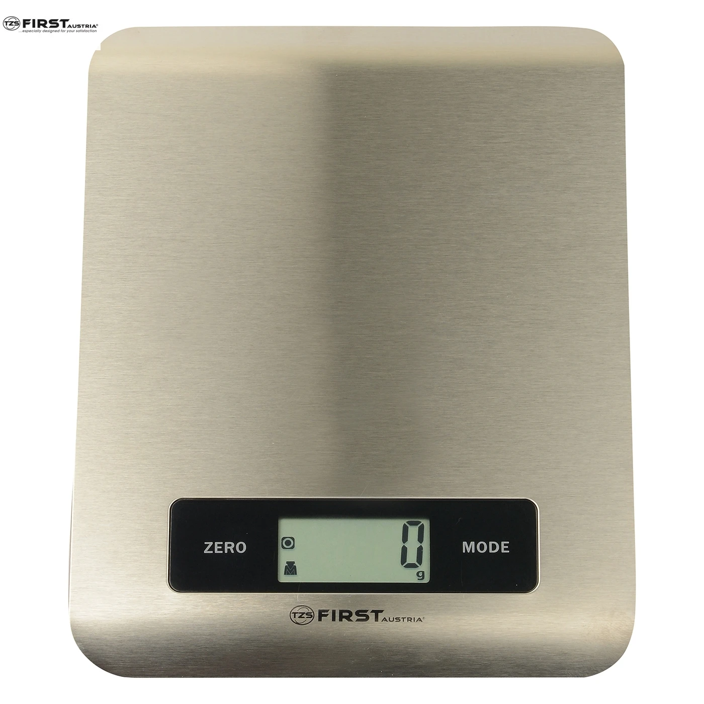 Весы кухонные FIRST FA-6403 Grey (электронные, платформа, 5 кг, серебристый)