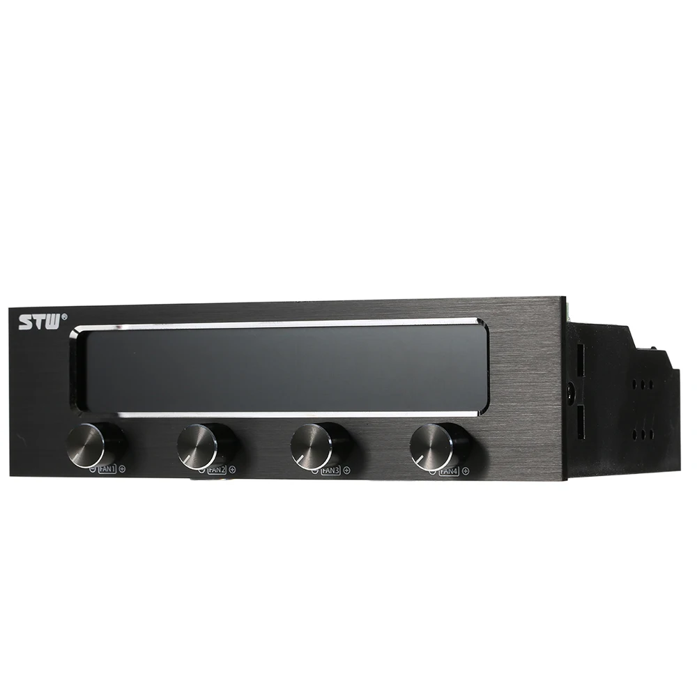  Sunshine-tipway STW Multi-Function PC CPU 4 Channel Fan Controller Speed Control Adjuster LCD Cooli