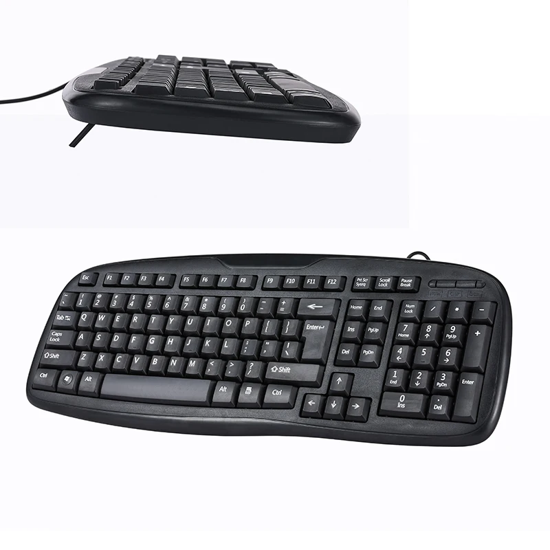 Китай бренд Проводная домашняя офисная портативная клавиатура на складе с