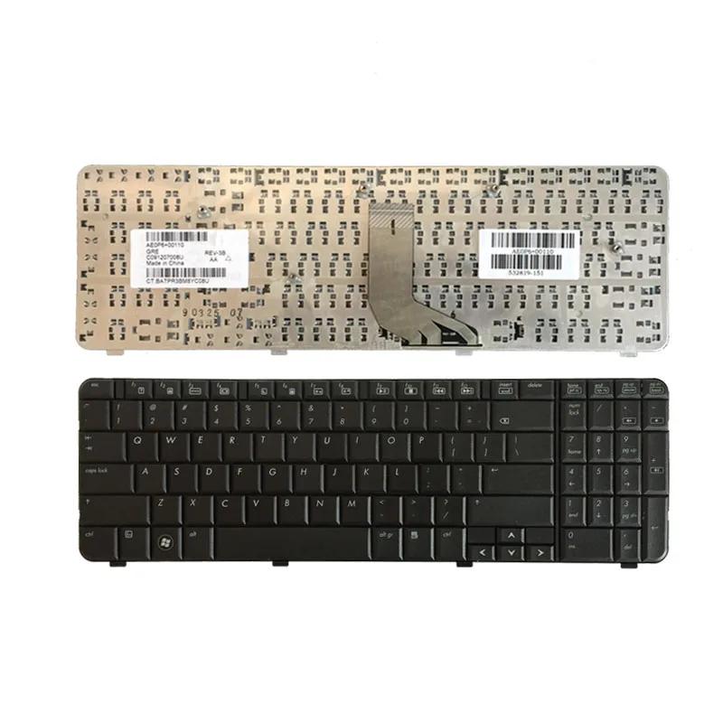 

US Black New English keyboard FOR HP CQ61-205TU CQ61-207TX CQ61-208TX CQ61-222TX Laptop Keyboard