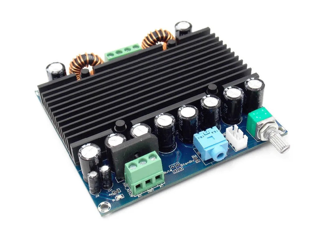 

XH-M251 super power digital power amplifier board TDA8954 core dual 210W+210W power supply 12-28V