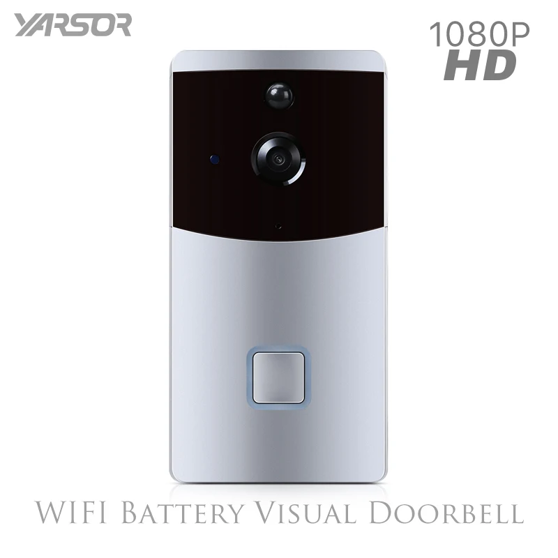 

L1 Smart WIFI Wireless WiFi Video Home Doorbell Intercom IR Sensor Camera Ring Two-Way Talk Smart Door Bell Security Camera