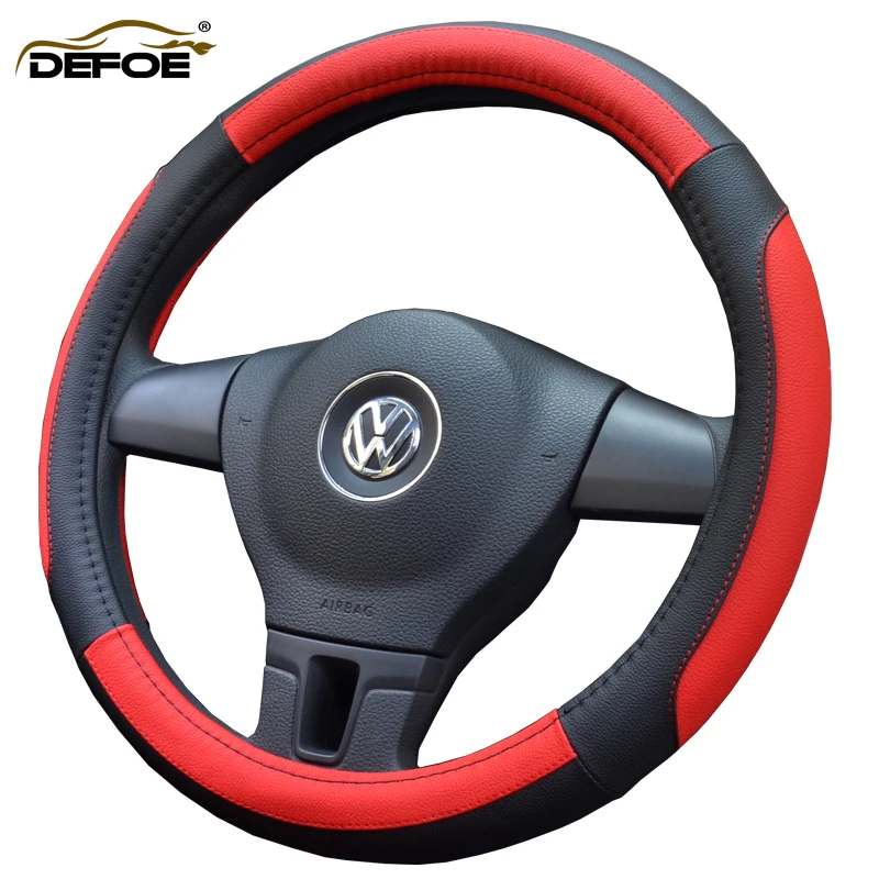 New style car steering wheel cover car styling Breathable anti slip steering-wheel Micro Fiber Leather material freeshipping New style car steering wheel cover car styling Breathable anti slip steering-wheel Micro Fiber Leather material freeshipping