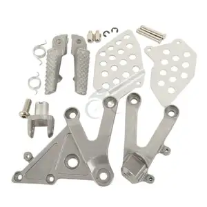 Pedal de Motocicleta Black un par de Metal Reposapi/és Modificado para Motocicleta Reposapi/és para Accesorios