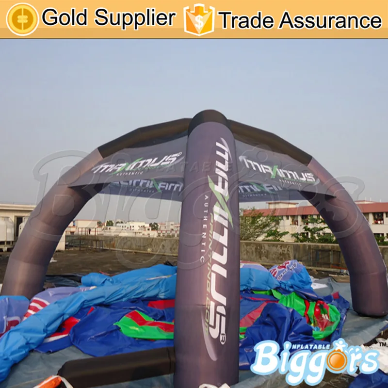 Most Popular Brown Inflatable Octopus Tent Advertising Tent For Events
