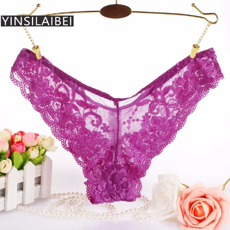 best high waisted underwear M-4XL Plus Size Ladies Sexy Seamless Lace Panties g String Ropa Interior Mujer Underwear Women Sexy Thong Lace Briefs NK414#10 black panties
