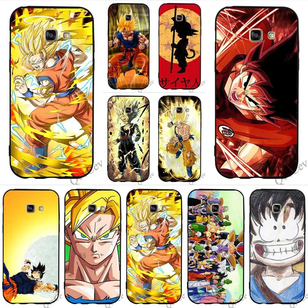 

Fashion Dragon Ball DragonBall z goku Phone Cover for Samsung S9 Case A3 A5 A6 S7 Edge S6 Galaxy S8 Plus Note 8 9 Covers
