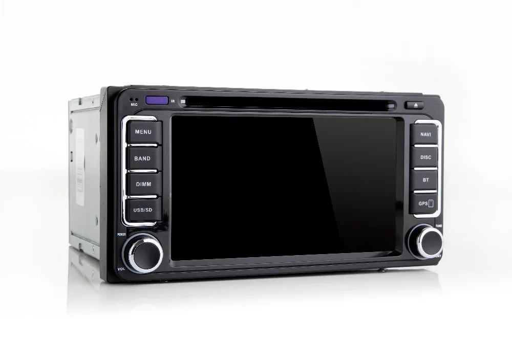 Sale Android 8.1 Newest 200*100 double din Car DVD Player PC GPS Navigation Stereo for Toyota Multimedia Screen Universal Head Unit 2