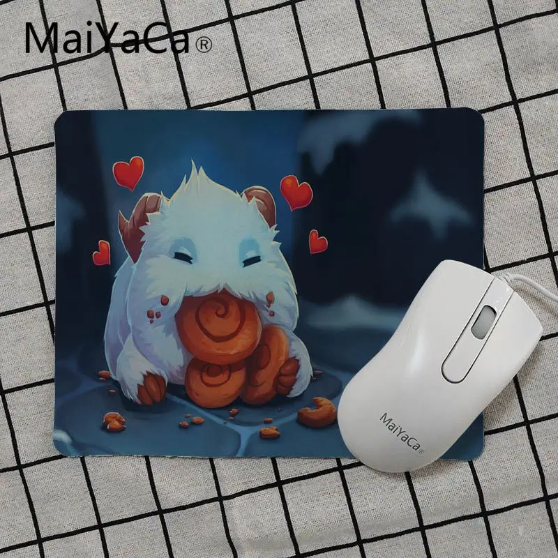 MaiYaCa, Новое поступление, Poro League Of Legends, коврик для ноутбука, компьютера, коврик для мыши, резиновый коврик для мыши, компьютерная игра, планшет, коврик для мыши для dota2 - Цвет: 18x22cm