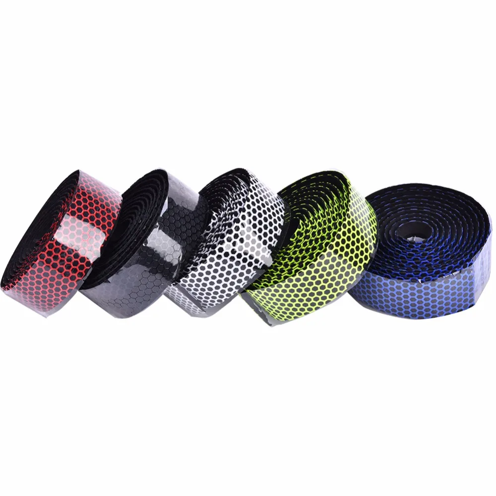 Bicycle Handlebar Tape Road Bike Silica Gel Tape Wrap Soft Anti-Slip Breathable Bike Handlebar Cycling MTB Fixed Gear Belt