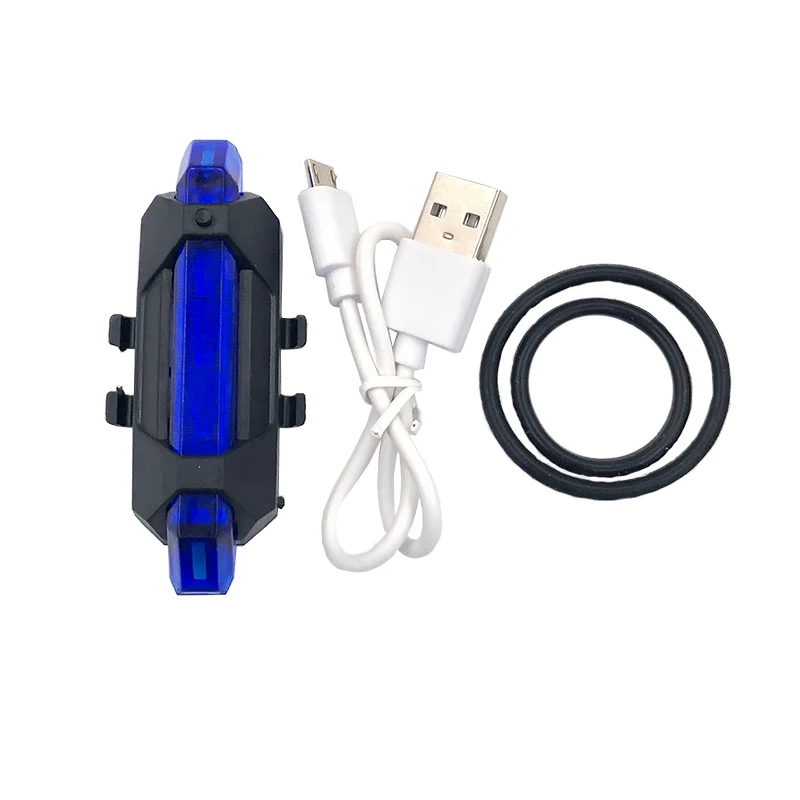 Cheap Waterproof USB Rechargeable Bicycle Tail Light 4 Modes Back Bike Flashing Safety Warning Lamp Bicycle Rear Light Super Bright 14