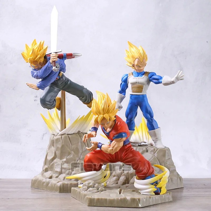 

Dragon Ball Z APF Son Goku Vegeta Trunks PVC Figure Dragonball Super Saiyan Collectible Model Toy