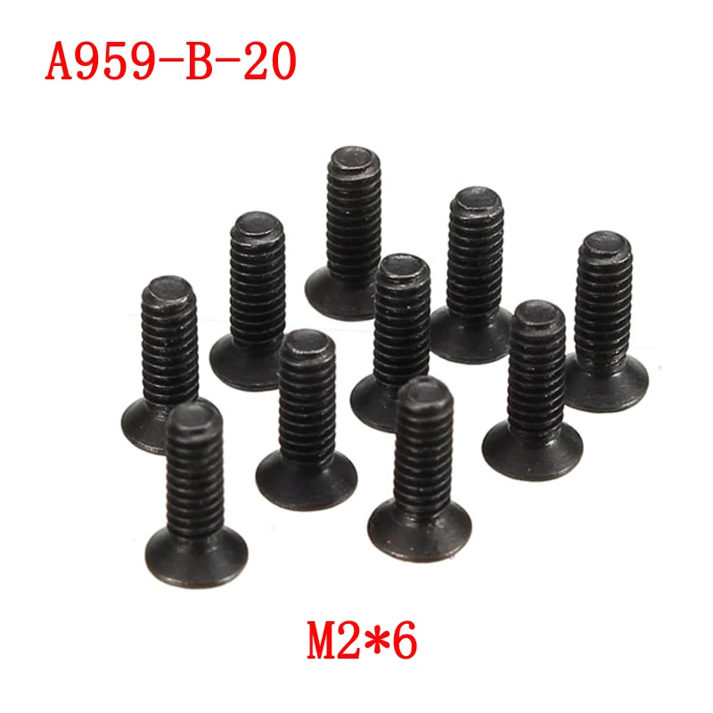 WLtoys-A959-B-20-Screws-M2x6-10PCS-RC-Car-Parts