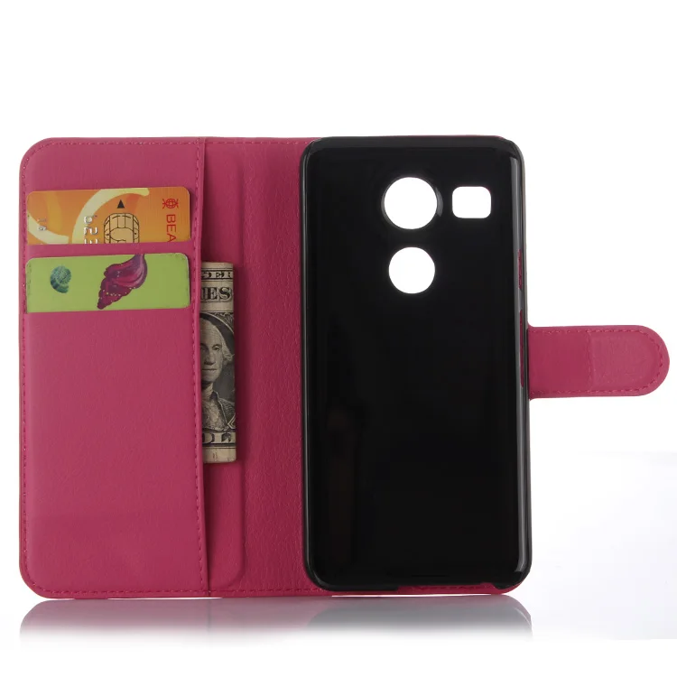 Для Google Nexus 5X Nexus5X LG Angler чехлы с бумажником и отделением для карт Кожаный флип