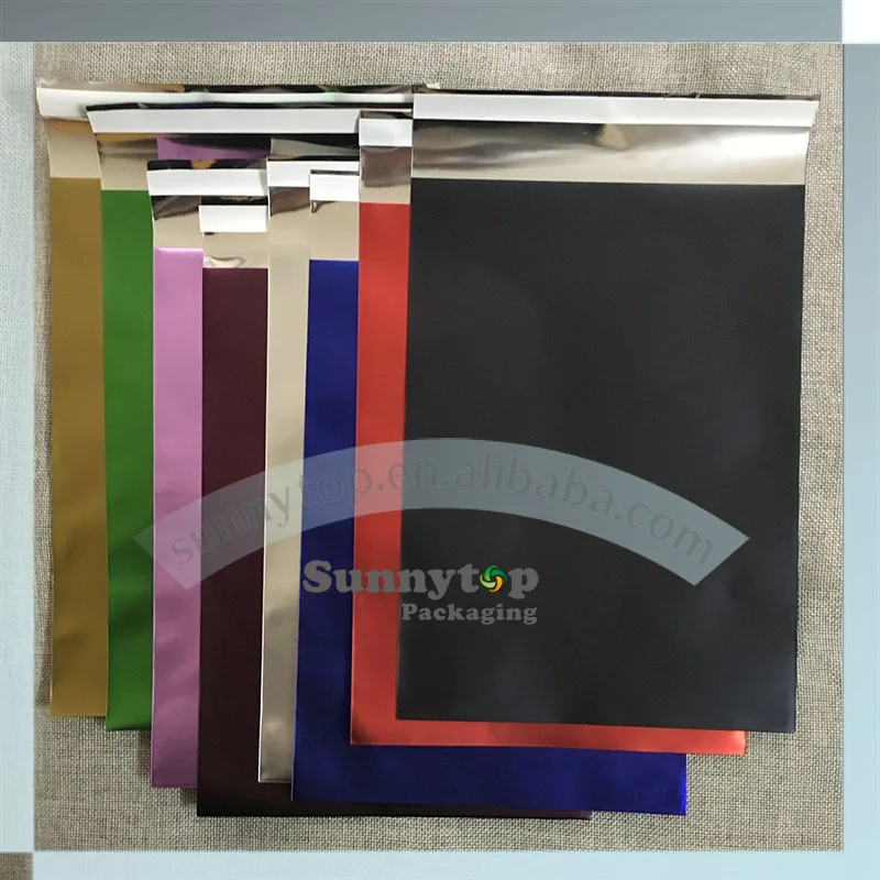 matt foil poly mailers