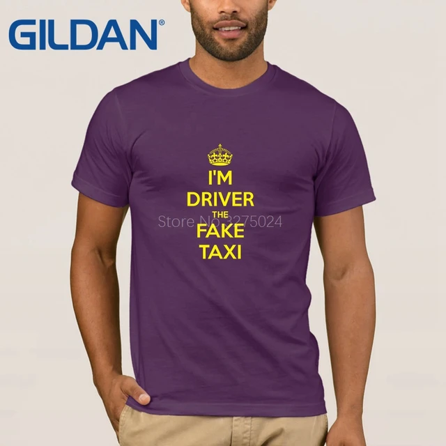 Customized Family Fake Taxi T Shirt For Men I'm Driver The Fake Taxi T