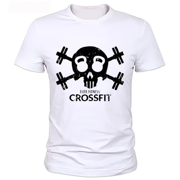 الاثقال الكلب تصميم شعار المطبوعة القمصان الصيف ماركة جديدة كوتون أرض الإنسان القمصان مصنع المخرج 6 الأنماط