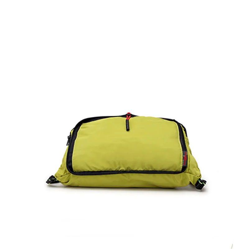 Легкий нейлоновый складной рюкзак Водонепроницаемый рюкзак со шнурком складной походный Кемпинг ультралегкий рюкзак для улицы Спортивная Сумка