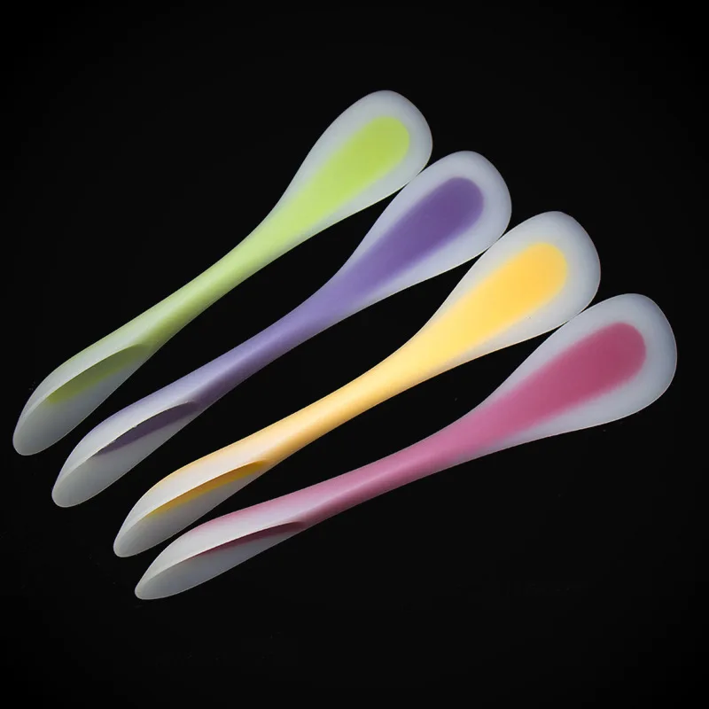 Buy Pastry Spatulas 2 in 1 Silicone Spatula Spoon Scraper Dough Butter Ice