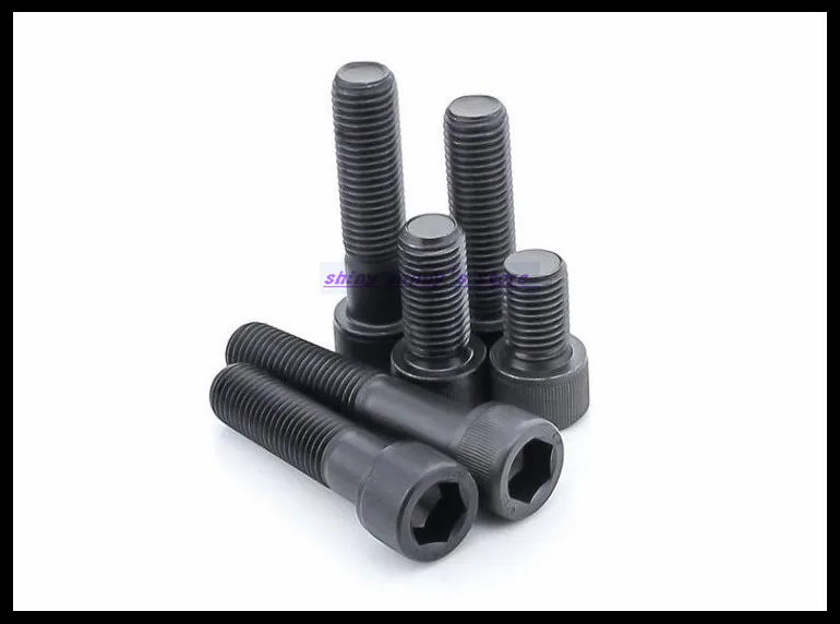 10pcs/Lot Metric Thread DIN912 M10 12.9 Carbon Steel Hex Socket Head Cap Screw Bolts Brand New | Обустройство дома