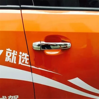 

WELKINRY car auto cover styling for Subaru XV 2013 2014 2015 2016 ABS chrome exterior door handle handrail doorknob cap trim