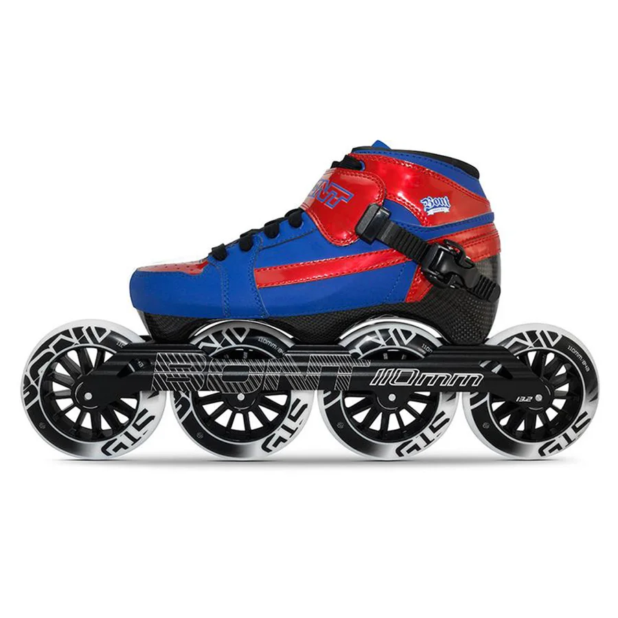 

100% Original Bont Pursuit 3PT Package Speed Inline Skates Heatmoldable Carbon Fiber Boot 4*90/100/110mm Wheels Skating Patines