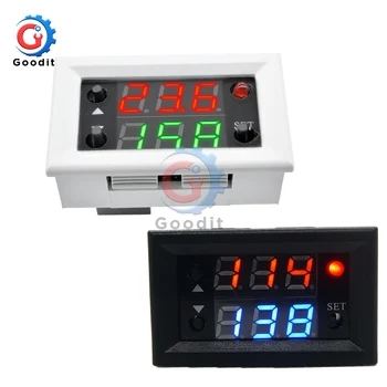 

DC 12V Time Delay Relay Mini LED Digital Timer Relay Timing Delay Cycle Time Control Switch Dual Display Time Relay Module Home