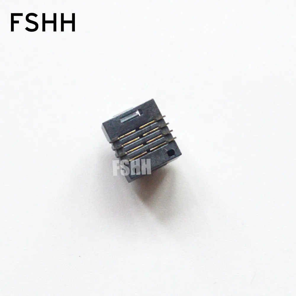 Soquete de Teste Case Preto 150mil Sop8 Soic8 Tomada para Teste ic Soquete Adaptador Entrada Smd Pino Traseiro Smt - Imagem 4