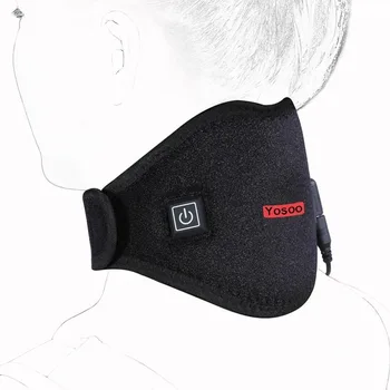 

Yosoo Electric Neck Wrap Heating Pad Pack Brace Strap Support Hot Cold Therapy Neck Shoulder Protector Pain Relief Health Care