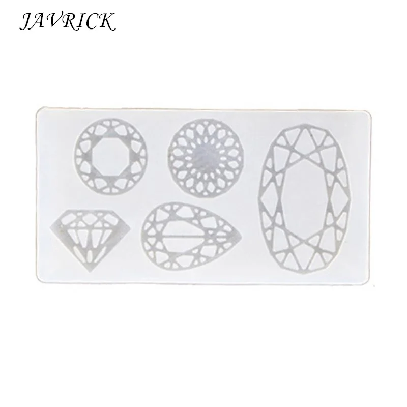 

DIY Diamond Frame UV Mold Resin Casting Pendant Earrings DIY Jewelry Tools