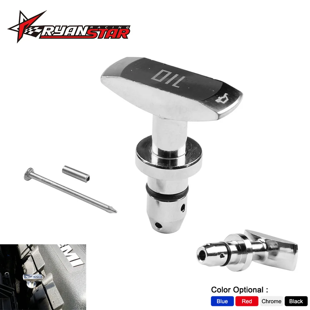 

Free shipping Billet Oil Dipstick Pull Handle Replacement GT V8 GT500 For 1999-2011 Ford Mustang OC013