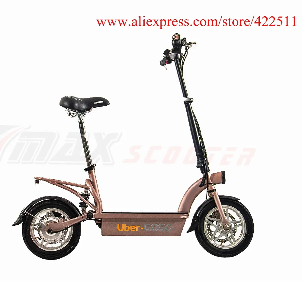 Clearance 2016 New 300W 36V Hub-motor Electric Scooter/Bike 12AH Lead Acid Battery 2 Wheel Electric Scooter with Seat 2 Clearance 2016 New 300W 36V Hub-motor Electric Scooter/Bike 12AH Lead Acid Battery 2 Wheel Electric Scooter with Seat 2