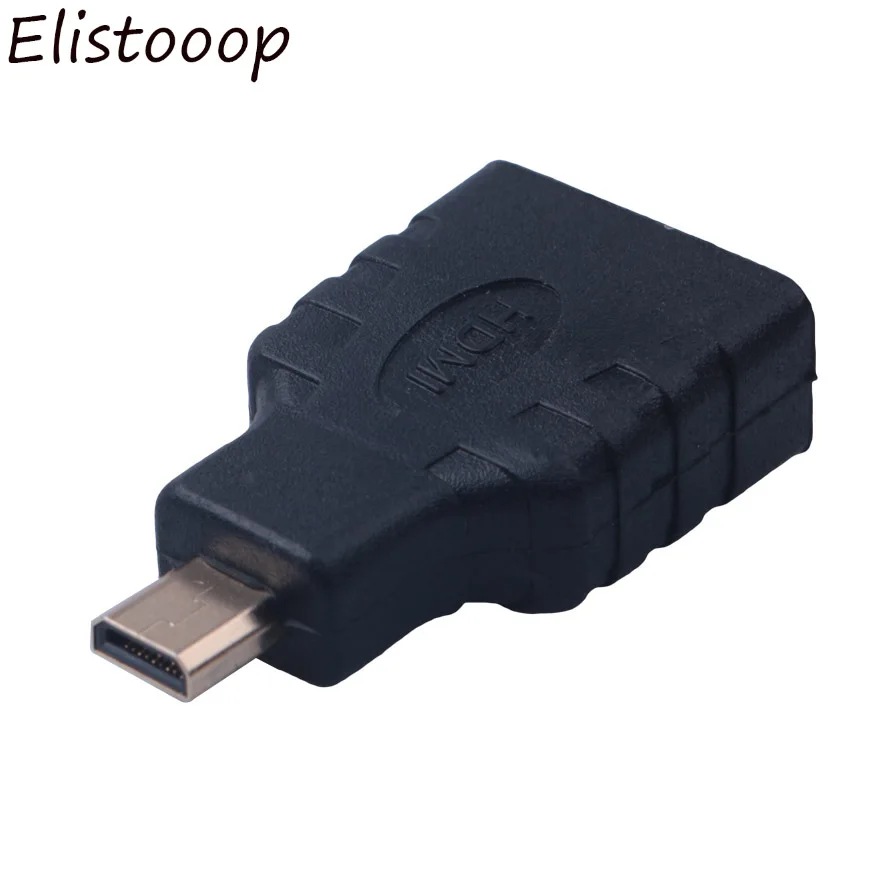 Elistooop HDMI Mini HDMI разъем Micro HDMI адаптер мужчин и женщин конвертер для Xbox 360 PS3 HDTV ЗОЛОТО- позолоченный разъем HD