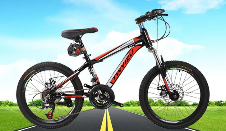 Sale Mountain Bike Aluminum Alloy Frame 20 Inches 21 Speed Double Disc Double Disc Brake 1