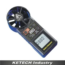 AZ-8903 вентилятор расходомер воздуха цифровой анемометр