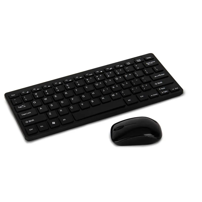 

New Hot Ultra Thin 2.4G Wireless Keyboard Mouse Combo Set With USB Receiver for Laptop PC Computer TV