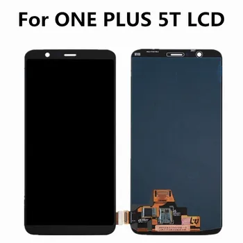 

100% Tested LCD Display For Oneplus 5T A5010 touch screen 2160*1080 Digitizer Assembly 6.01 inch Free Tempered Glass and Tools