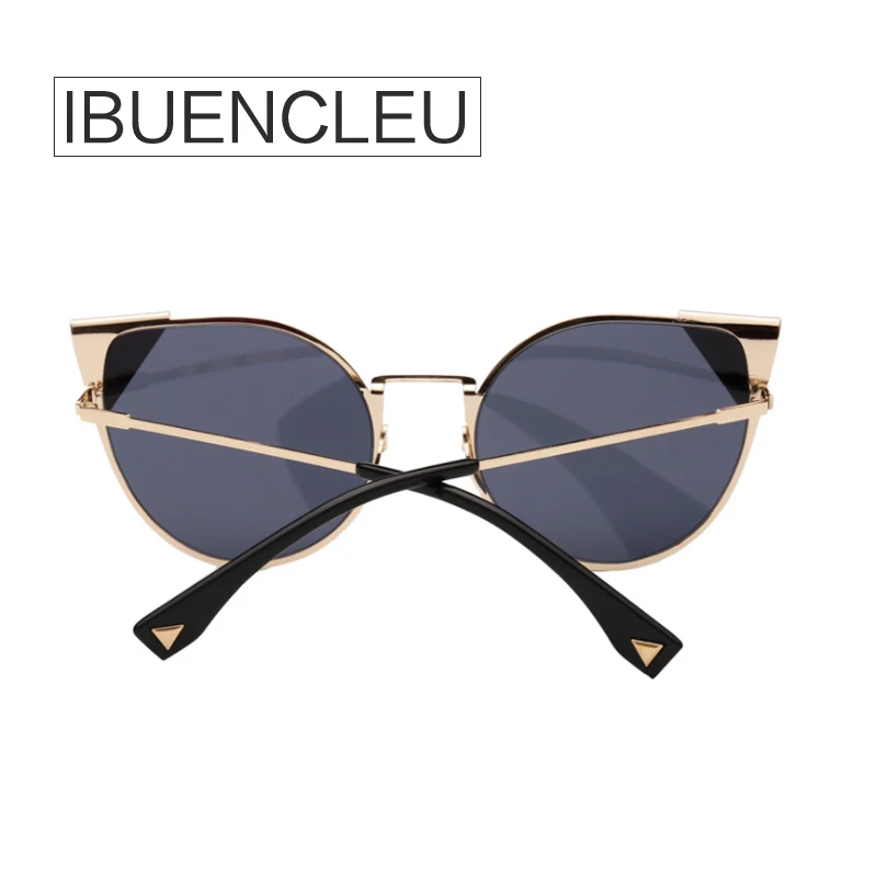 Ibuencleu Luxury Дамская мода кошачий глаз Солнцезащитные очки для женщин Для Брендовая