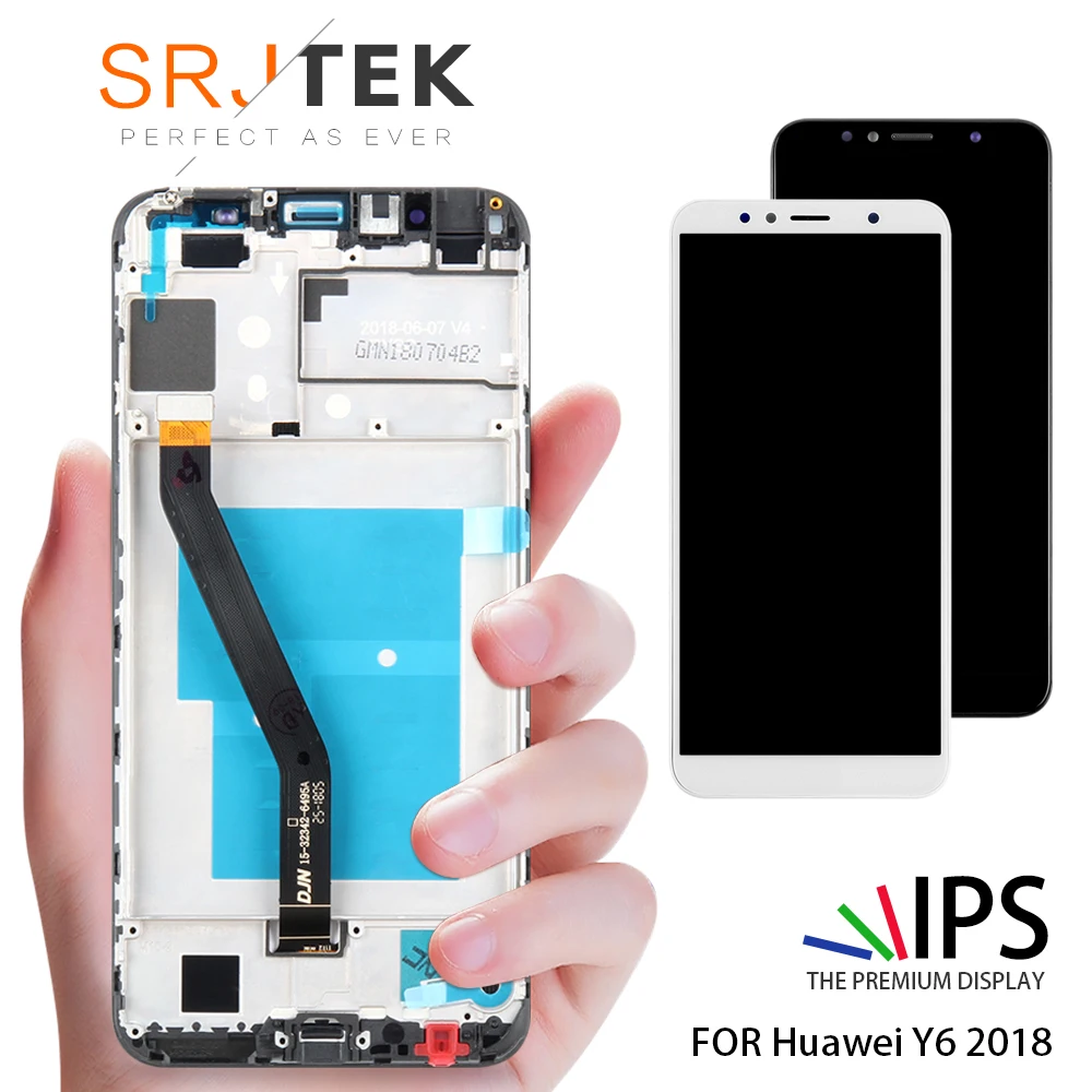 

5.7 inch For Huawei Y6 2018 ATU-LX1 ATU-L21 ATU-LX3 LCD Display + Touch Screen Digitizer Assembly For Y6 Prime 2018
