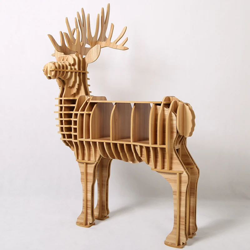 High-end Creative Wood Deer Table Furniture For Home Living Room Hotel Salon Decoration Chrtistmas Deer Europe Fashion TM001M High-end Creative Wood Deer Table Furniture For Home Living Room Hotel Salon Decoration Chrtistmas Deer Europe Fashion TM001M