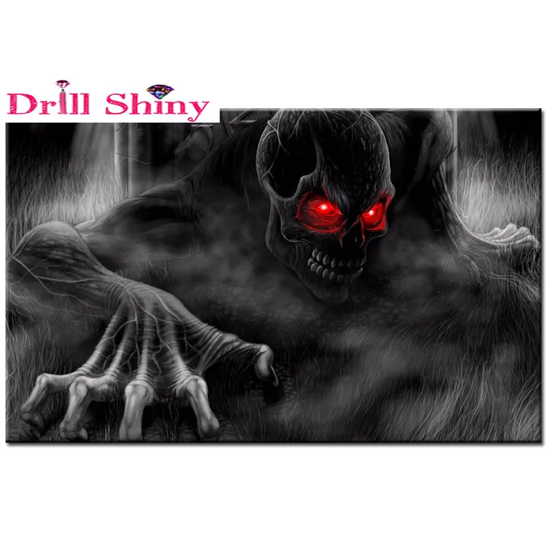 

Halloween 5D diy Diamond painting Diamond embroidery Cross stitch crystal square diamond sets decorative mosaic kit