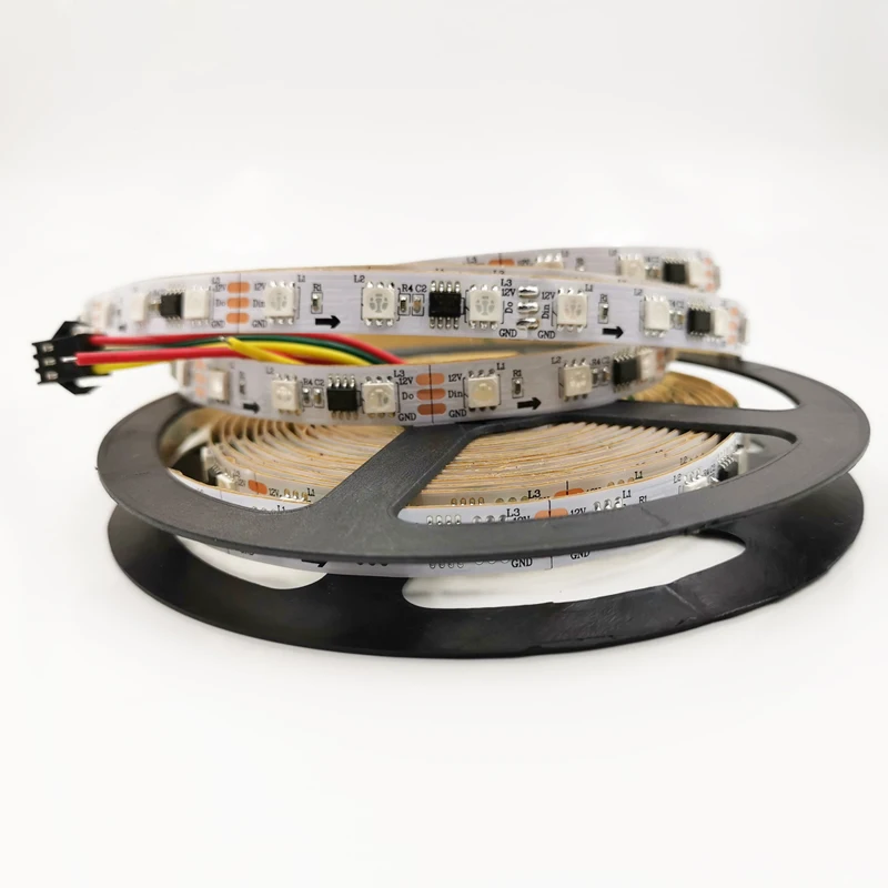 DC12V ws2811 цифровая светодиодная лента света Водонепроницаемый и водонепроницаемый