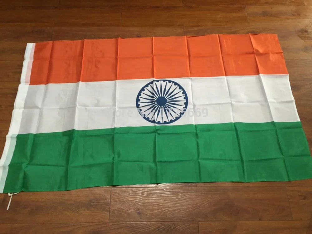 

India Flag Activity Decorative National Banner 90x150cm