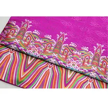 CF622 Высококачественная жаккардовая шелковая парчовая ткань с вышивкой в виде облака и моря, китайская ткань для свадебного платья, буддийская одежда в китайском стиле