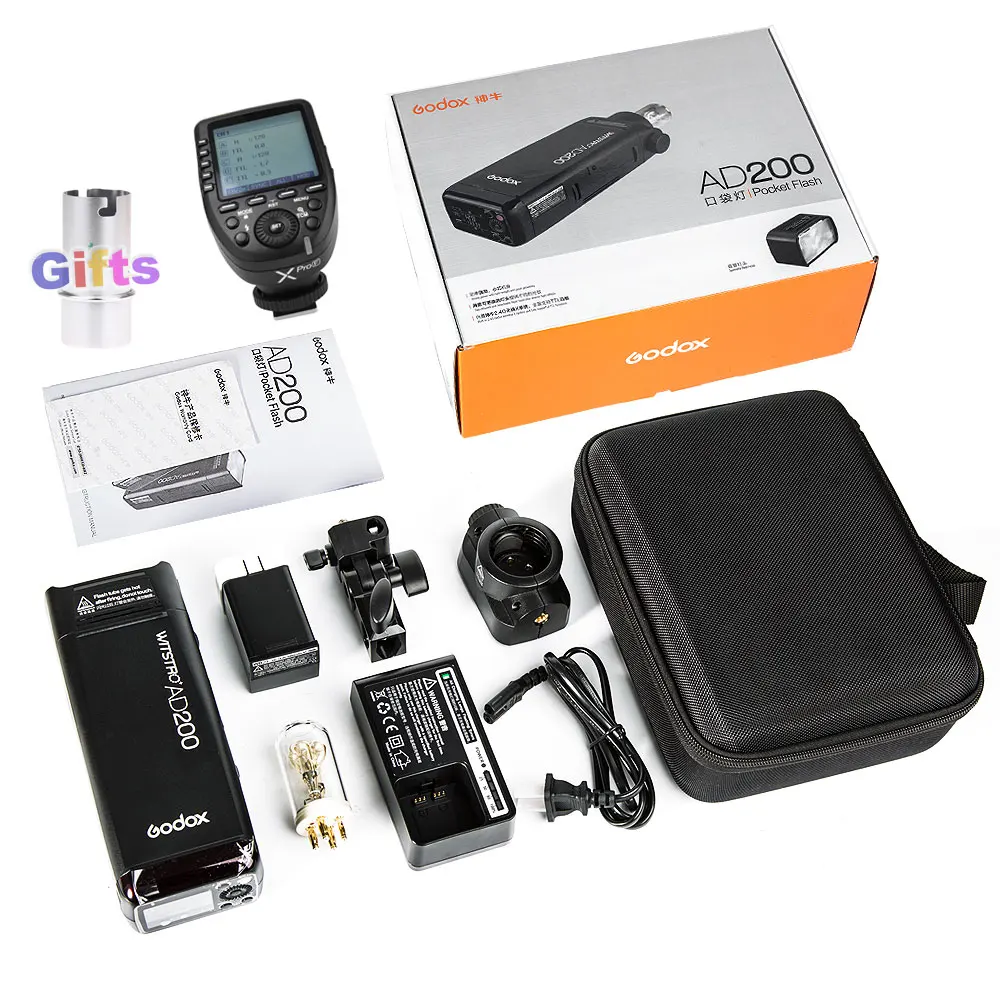 Godox Pocket Flash AD200+Xpro-F Kit For Fuji (4)