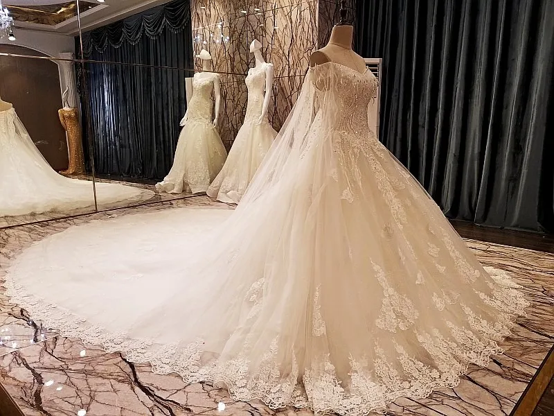 Винтаж кружевные вечерние свадебные платья 2018 Vestido De Noiva пол Длина на шнуровке