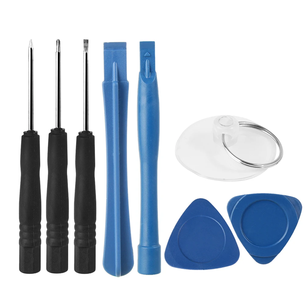 

1 Set 8 in 1 Phone Opening Screwdriver Pry Repair Tools Kit for iPhone Mobile Phone Smartphone Cellphone