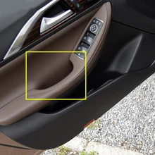 Carmonsons Maçaneta Da Porta Apoio de Braço Caixa de Armazenamento Titular Container Bandeja Para Infiniti Q30 Q30s Qx30 Acessórios Estilo Do Carro 2016 2018