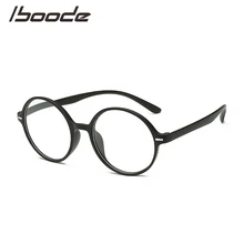 IBOODE Retro Round TR90 Frame Reading Glasses Women Men Resin Clear Lens Vintage Presbyopic Eyewear 1.0 1.5 2.0 2.5 3.0 3.5 4.0