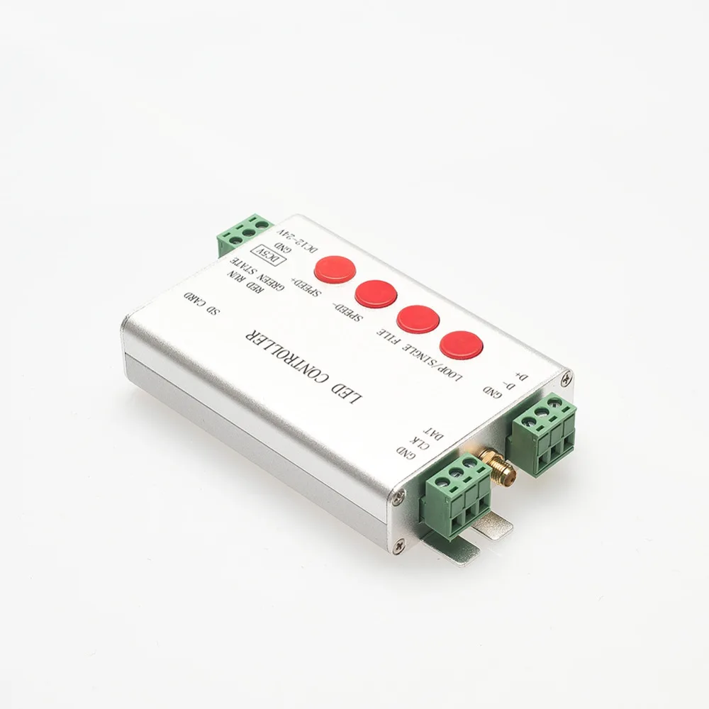 Светодиодный Wi Fi Управление Лер 1 порт 2048 пикселей DMX512 поддержка WS2812 и т. д.